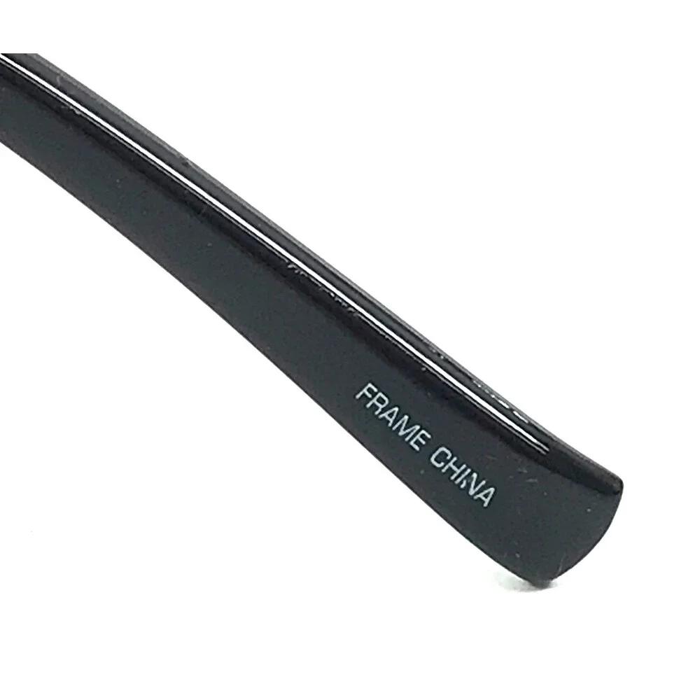 Enhance Eyeglasses Frames 4185 SBK Satin Black Rectangle Full Rim 54-17-140